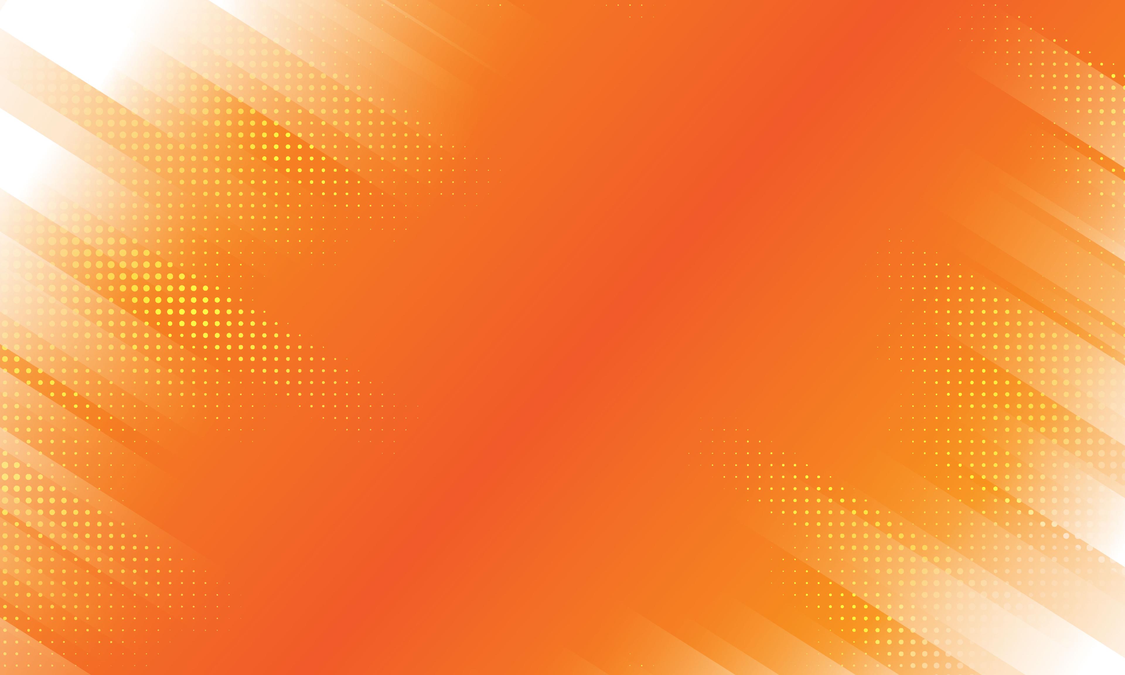 Vibrant orange and purple abstract research graphic